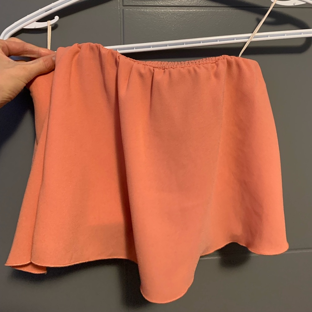 Coral top, size xs